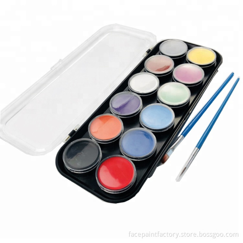 Skin-Friendly Adult Easy Makeup Halloween Face Paint